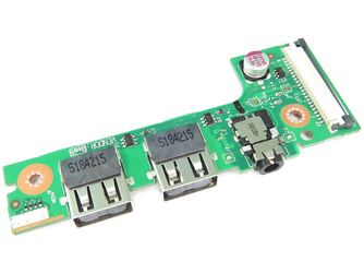 Acer 55.GP4N2.002 Audio USB Socket Port LED Board