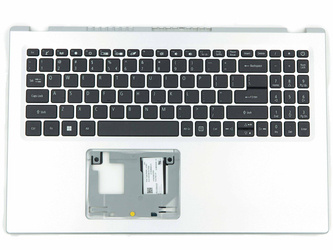 Acer 6B.A1DN2.033 Palmrest Keyboard US-International silver