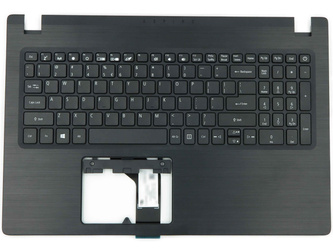 Acer 6B.GVWN7.028 Palmrest Keyboard US-International black