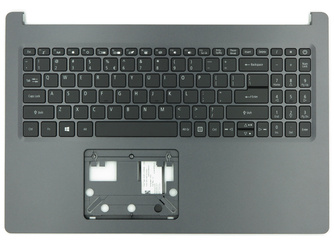 Acer 6B.HDGN7.059 Palmrest Keyboard LED US-International black