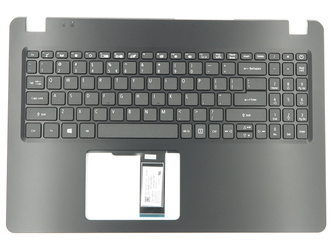 Acer 6B.HF8N2.001 Palmrest Keyboard US-International black