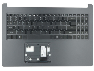 Acer 6B.HSJN7.030 Palmrest Keyboard US-International black