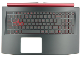 Acer 6B.Q2XN2.001 Palmrest Keyboard LED US-International black