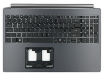 Acer 6B.Q99N2.001 Palmrest Keyboard LED US-International gray