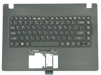 Acer Aspire 1 A114-32 Palmrest Keyboard US-International black