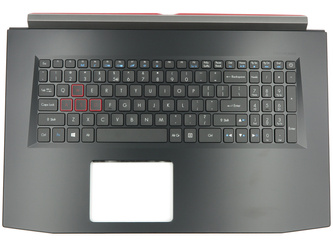 Acer Predator Helios 300 PH317-51 Palmrest Keyboard LED US-International black GTX1050