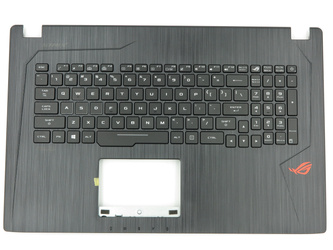 Asus 90NB0DM1-R32US0 Palmrest Keyboard LED RGB US-International black