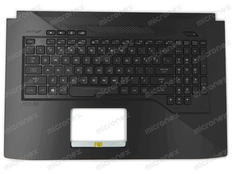 Asus 90NB0GL2-R31US0 Palmrest Keyboard LED RGB US-International black