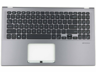 Asus 90NB0M93-R31US1 Palmrest Keyboard US-International gray DISCRETE (Dedicated graphics)