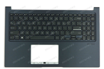 Asus 90NB1021-R33UI0 Palmrest Keyboard US-International blue