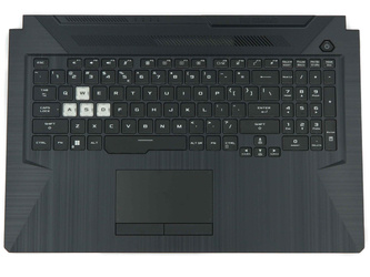 Asus 90NR05Y4-R31US1 Palmrest Keyboard LED RGB US-International black