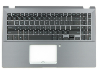 Asus 90NX0261-R31UI0 Palmrest Keyboard US-International gray