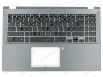 Asus 90NX0261-R31US0 Palmrest Keyboard US-International gray