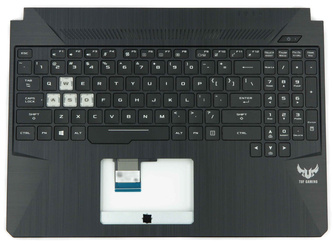 Asus TUF Gaming TUF505DU TUF505DV Palmrest Keyboard LED US-International