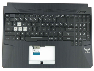 Asus TUF Gaming TUF565DU TUF565DV Palmrest Keyboard LED RGB US-International