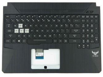 Asus TUF Gaming TUF565DU TUF565DV Palmrest Keyboard LED US-International