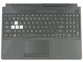 Asus TUF506IU Palmrest Keyboard LED RGB US-International black