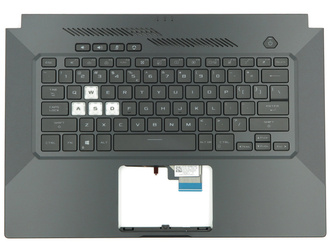 Asus TUF516PE Palmrest Keyboard LED US-International black