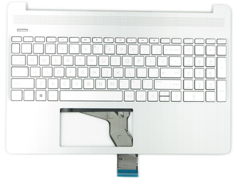 HP 15S-FQ 15S-EQ Palmrest Keyboard US-International