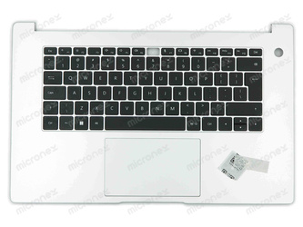 HUAWEI BoD-WDI9 Palmrest Keyboard US-International silver