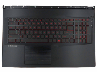 MSI 957-17E51E-C20 Palmrest Keyboard LED US-International black