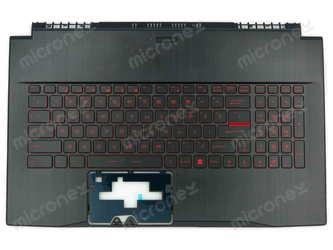 MSI GL63 8RCS Palmrest Keyboard LED US-International black