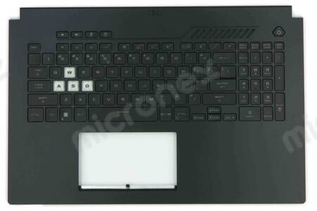 90NR09I2-R31UI0 Palmrest Keyboard LED RGB US-International black