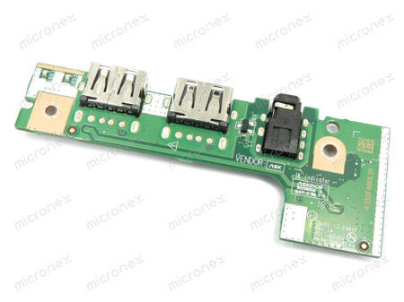 Acer 55.Q2XN2.001 Audio USB Socket Port LED Board