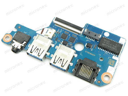 Acer 55.QB9N2.001 Audio USB LAN Socket Port Board RTX3050