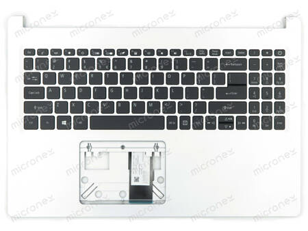 Acer 6B.HSPN7.030 Palmrest Keyboard LED US-International silver