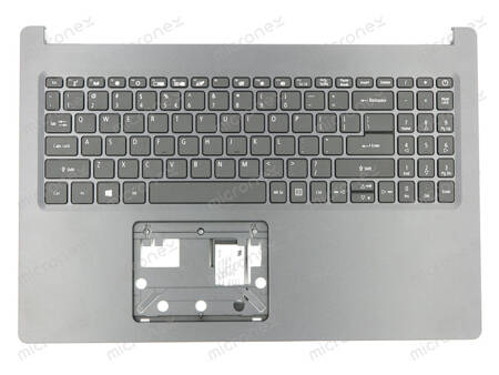 Acer 6B.HVTN7.030 Palmrest Keyboard US-International black