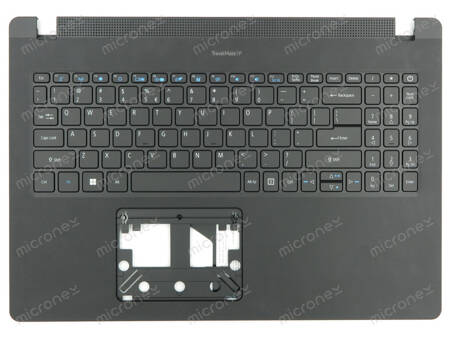 Acer 6B.VNYN7.062 Palmrest Keyboard LED US-International black