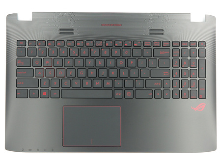 Asus 90NB09I1-R31UI0 Palmrest Keyboard LED US-International black