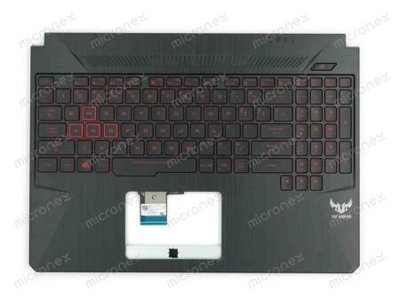 Asus 90NR01A2-R31UI0 Palmrest Keyboard LED US-International black