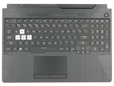 Asus 90NR03M1-R31UI0 Palmrest Keyboard LED RGB US-International black