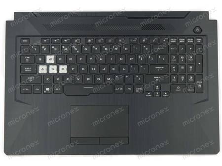 Asus 90NR03P1-R31US0 Palmrest Keyboard LED RGB US-International black