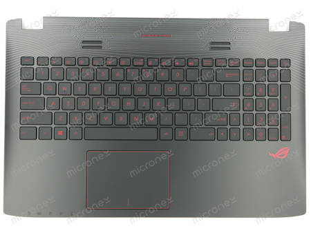 Asus G552VW G552VX Palmrest Keyboard LED US-International