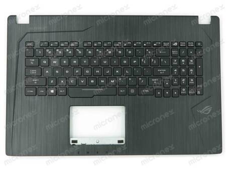 Asus ROG FX73VD FX73VE Palmrest Keyboard LED RGB US-International black