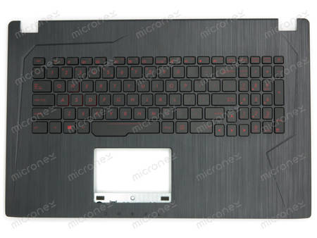 Asus ROG Strix FX753VD FX753VE Palmrest Keyboard LED US-International