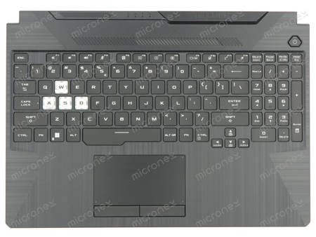 Asus TUF Gaming A15 FA506IH FA506II Palmrest Keyboard LED RGB US-International