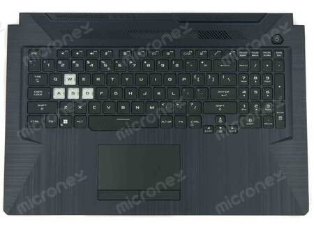 Asus TUF706ICB Palmrest Keyboard LED RGB US-International black