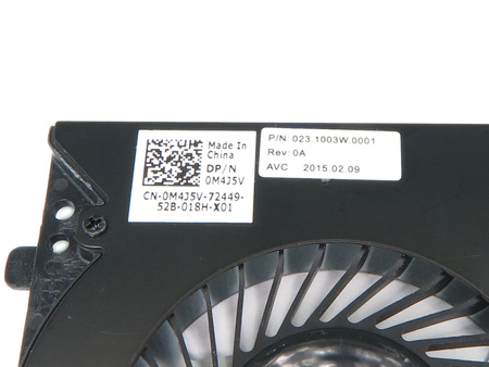 Dell M4J5V Cooling Fan CPU 5V 0,5A 3PIN