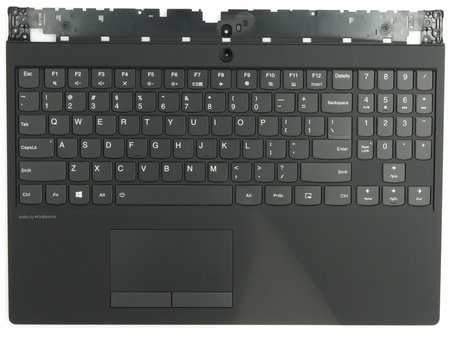 Lenovo 5CB0R40196 Palmrest Keyboard LED US-International black