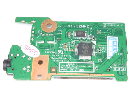 Lenovo 90000301 Audio USB Socket Port SD Board