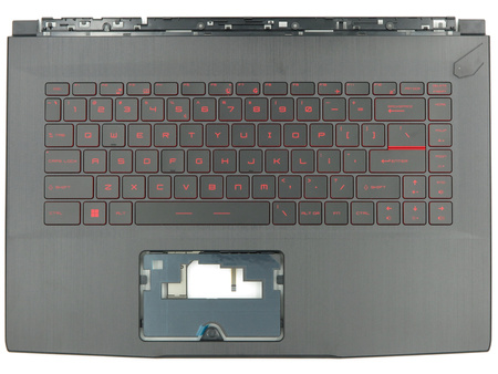 MSI 957-16R112-C20 Palmrest Keyboard LED US-International black