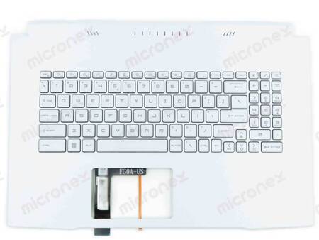 MSI 957-17L423E-003 Palmrest Keyboard LED white