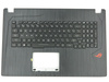 Asus 90NB0DM1-R32US1 Palmrest Keyboard LED RGB US-International black