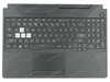 Asus 90NR03L1-R32UI0 Palmrest Keyboard LED RGB US-International black