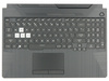 Asus 90NR03M1-R31UI0 Palmrest Keyboard LED RGB US-International black