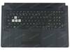 Asus 90NR05Y4-R31US1 Palmrest Keyboard LED RGB US-International black